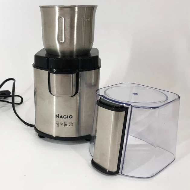 Кофемолка MAGIO MG-208 200 Вт, многофункциональная кофемолка, электрическая кофемолка измельчитель - изображение 6