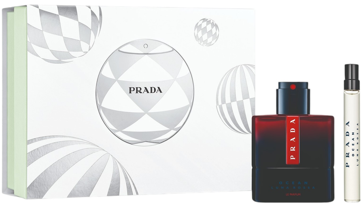 Zestaw dla mężczyzn Prada Luna Rossa Ocean Le Parfum Woda perfumowana 50 ml + Miniaturka Woda perfumowana 10 ml (3614274347999) - obraz 1