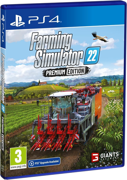 Gra PS4 Farming Simulator 22 Premium Edition (Blu-ray płyta) (4064635400457) - obraz 1