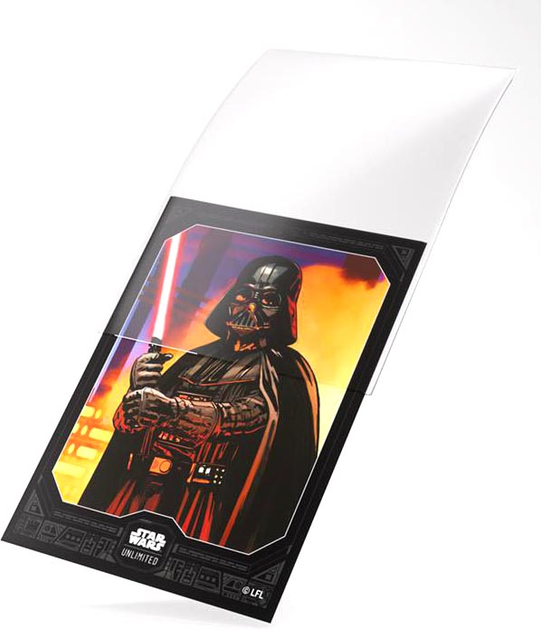 Zestaw koszulek do kart Gamegenic Star Wars Unlimited Art Sleeves Darth Vader (4251715413982) - obraz 2