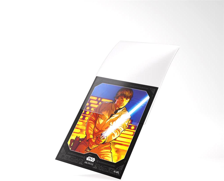 Zestaw koszulek do kart Gamegenic Star Wars Unlimited Double Sleeving Pack Luke Skywalker (4251715414033) - obraz 2