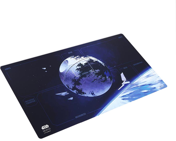 Mata do gry Gamegenic Star Wars Unlimited Game Mat Death Star 61 x 35 cm (4251715414101) - obraz 1