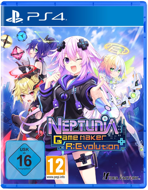 Gra PS4 Neptunia Game Maker R:Evolution Day One Edition (płyta Blu-ray) (5060941717158) - obraz 1