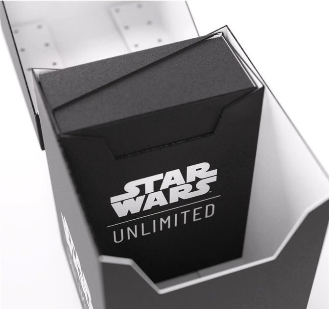Коробка для карток Gamegenic Star Wars Unlimited Soft Crate Чорна (4251715413920) - зображення 7