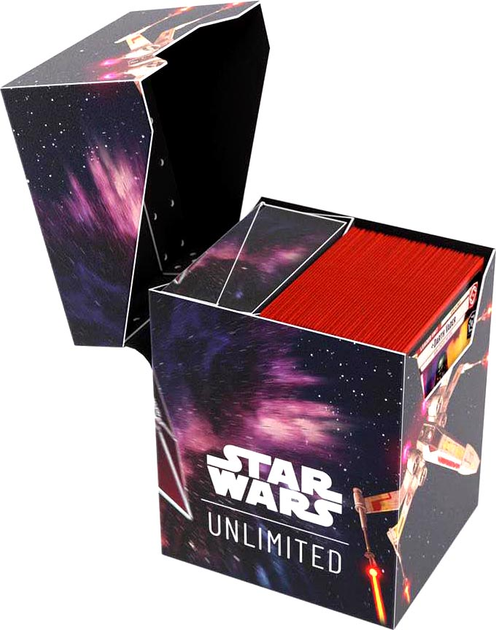 Коробка для карток Gamegenic Star Wars Unlimited Soft Crate X-Wing/TIE Fighter (4251715413913) - зображення 8