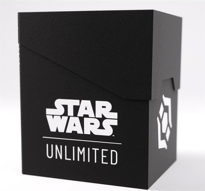 Коробка для карток Gamegenic Star Wars Unlimited Soft Crate Чорна (4251715413920) - зображення 8