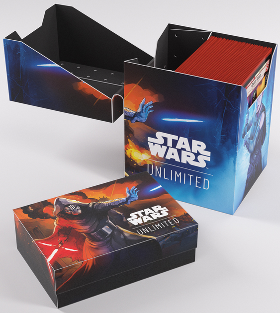 Коробка для карток Gamegenic Star Wars Unlimited Soft Crate Rey/Kylo Ren (4251715415443) - зображення 3