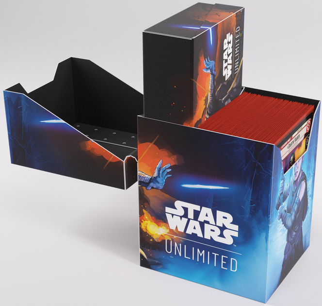Коробка для карток Gamegenic Star Wars Unlimited Soft Crate Rey/Kylo Ren (4251715415443) - зображення 5