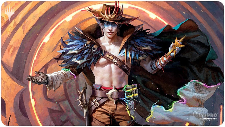 Mata do gry Ultra Pro Magic the Gathering Outlaws of Thunder Junction Oko the Ringleader 60 x 34 cm (074427383893) - obraz 1