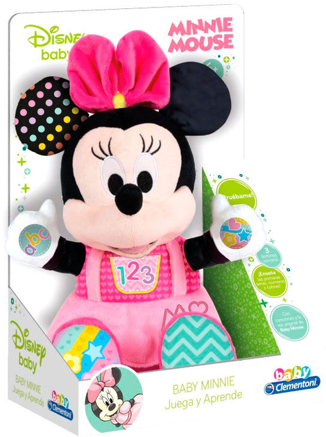 М'яка іграшка Clementoni Disney Baby Minnie 30 см (8005125553259) - зображення 1