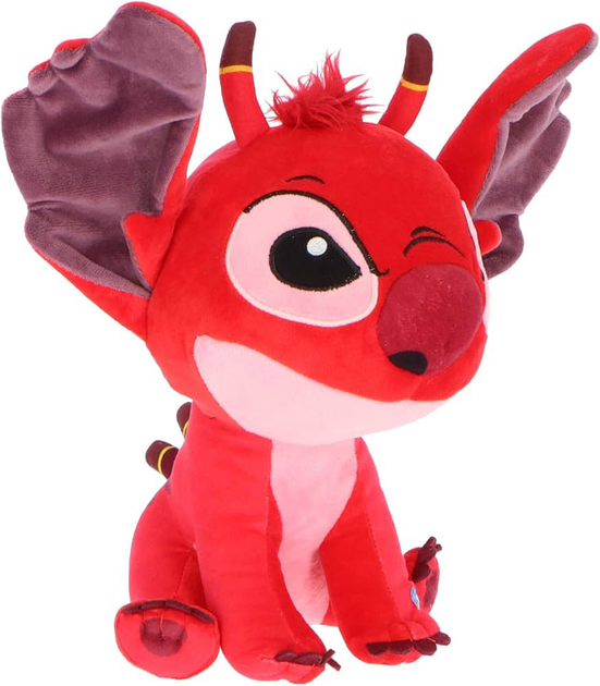 М'яка іграшка Disney Lilo & Stitch Leroy 40 см Червона (8425611646348) - зображення 2