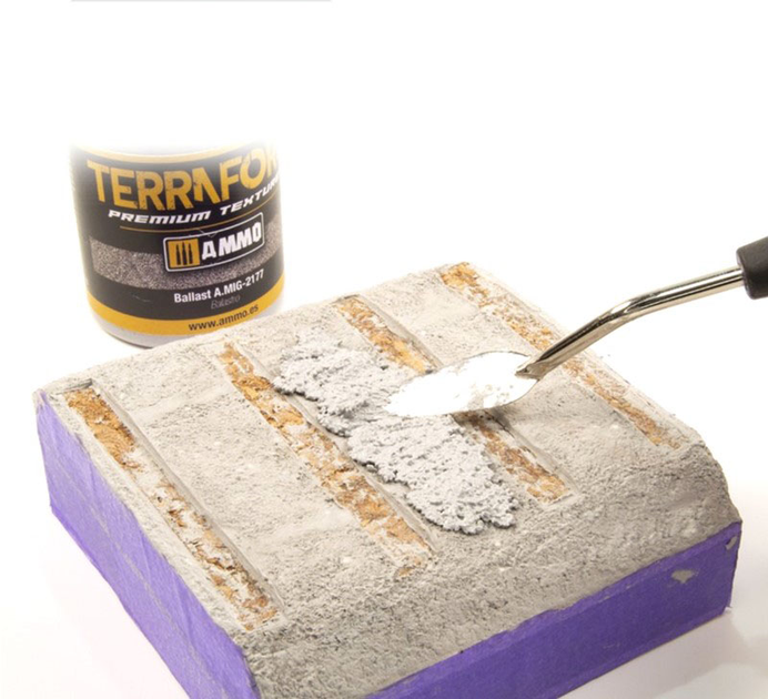 Акрилова паста Ammo Terraform Premium Ballast 100 мл (8432074021773) - зображення 2