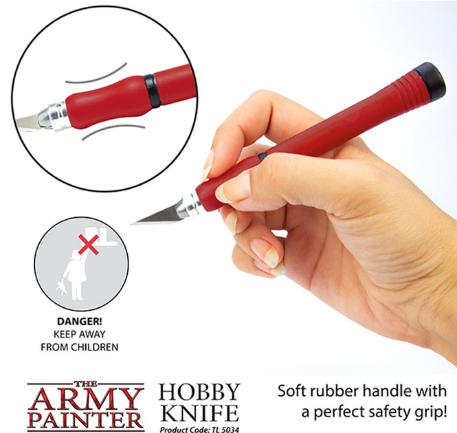 Ніж The Army Painter Hobby Knife (5713799503403) - зображення 5