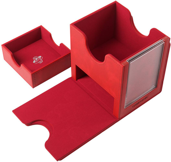 Pudełko na karty Gamegenic Premium Box Sidekick PRO XL na 100+ przedmiotów Czerwone (4251715415887) - obraz 4