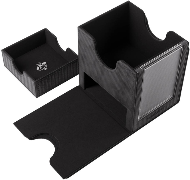 Коробка для карток Gamegenic Premium Box Sidekick PRO XL на 100+ предметів Чорна (4251715415863) - зображення 5