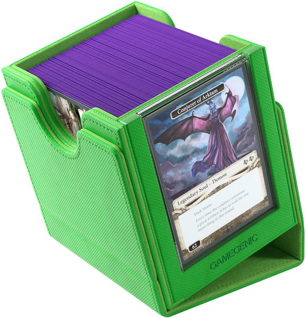 Pudełko na karty Gamegenic Premium Box Sidekick PRO XL na 100+ przedmiotów Zielone (4251715415894) - obraz 7