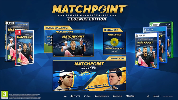 Gra PS4 Matchpoint: Tennis Championships Legends Edition (płyta Blu-ray) (4260458362617) - obraz 2