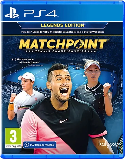 Gra PS4 Matchpoint: Tennis Championships Legends Edition (płyta Blu-ray) (4260458362617) - obraz 1