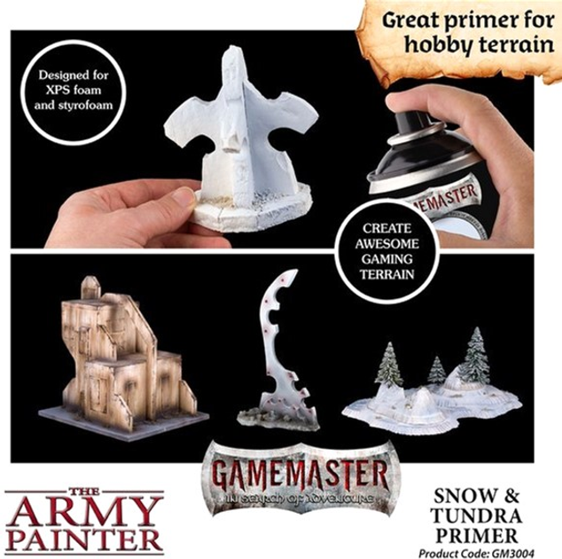 Primer-spray The Army Painter Gamemaster Snow & Tundra Spray 300 ml (5713799300491) - obraz 3
