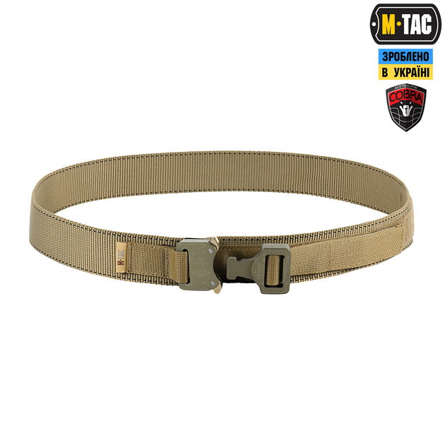 Ремінь M-Tac Cobra Buckle Belt Coyote XS/S 10194005-XS/S - зображення 2