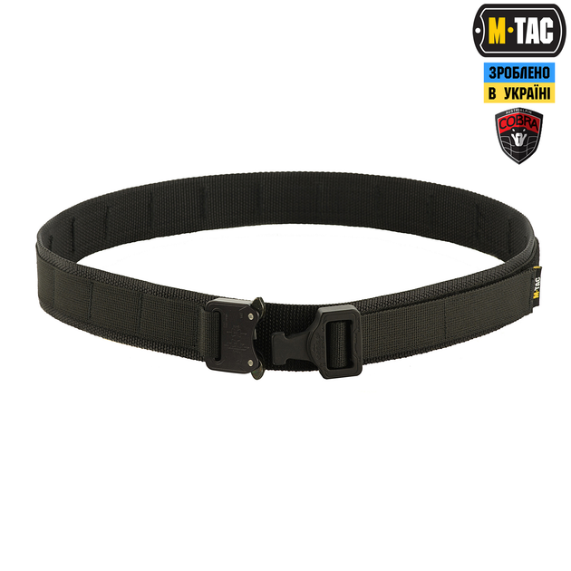 Ремінь M-Tac Cobra Buckle Tactical Belt Gen.II Black 3XL 10126802-3XL - зображення 2