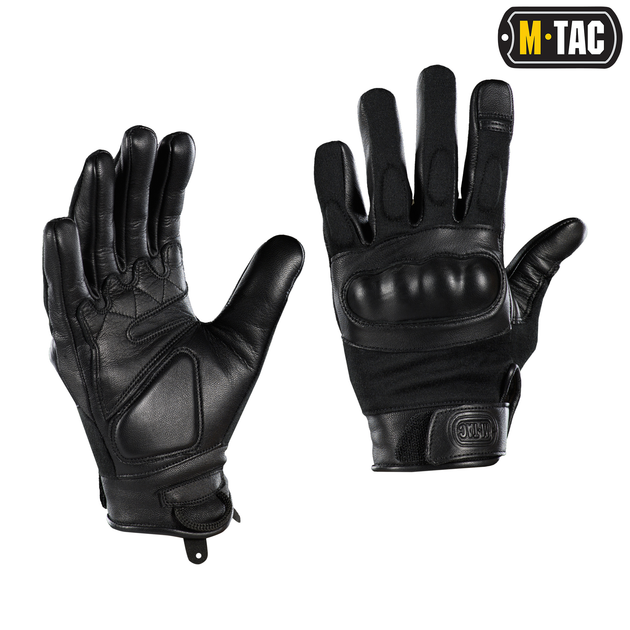 Перчатки M-Tac Nomex Assault Tactical Mk.7 Black M 90307002-M - зображення 1