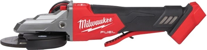 Углошлифовальная машина 125 мм с плоским редуктором Milwaukee M18FSAGF125XPDB-0X (+ рукоятка, защитный кожух, бескл. гайка, 2 защитный экран, HD кейс) (4933478439) - Фото 3 Углошлифовальная машина 125 мм с плоским редуктором Milwaukee M18FSAGF125XPDB-0X (+ рукоятка, защитный кожух, бескл. гайка, 2 защитный экран, HD кейс) (4933478439) - изображение 3