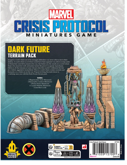 Zestaw akcesoriów Atomic Mass Games Marvel Crisis Protocol Dark Future Terrain Pack (841333127008) - obraz 4