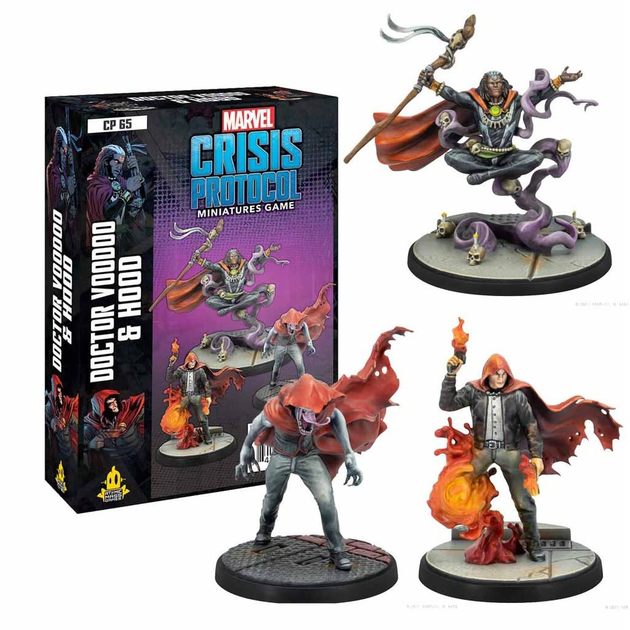 Zestaw akcesoriów Atomic Mass Games Marvel Crisis Protocol Doctor Voodoo & Hood (841333112424) - obraz 1