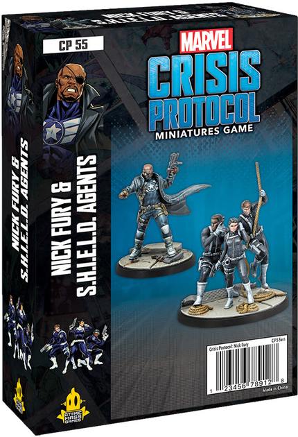 Zestaw akcesoriów Atomic Mass Games Marvel Crisis Protocol Nick Fury & S.H.I.E.L.D. Agents (841333109479) - obraz 1