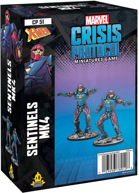 Zestaw akcesoriów Atomic Mass Games Marvel Crisis Protocol Sentinel MK IV (841333118754) - obraz 1