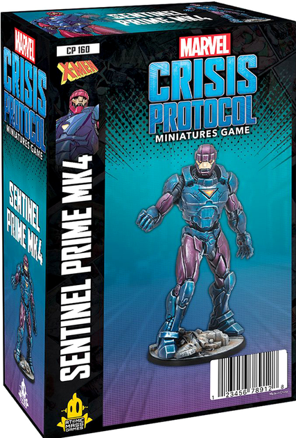 Набір аксесуарів Atomic Mass Games Marvel Crisis Protocol Sentinel Prime MK4 (841333118761) - зображення 1