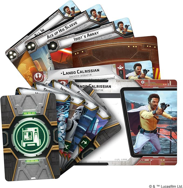 Набір аксесуарів Fantasy Flight Games Star Wars Legion Lando Calrissian Commander Expansion (841333112288) - зображення 2