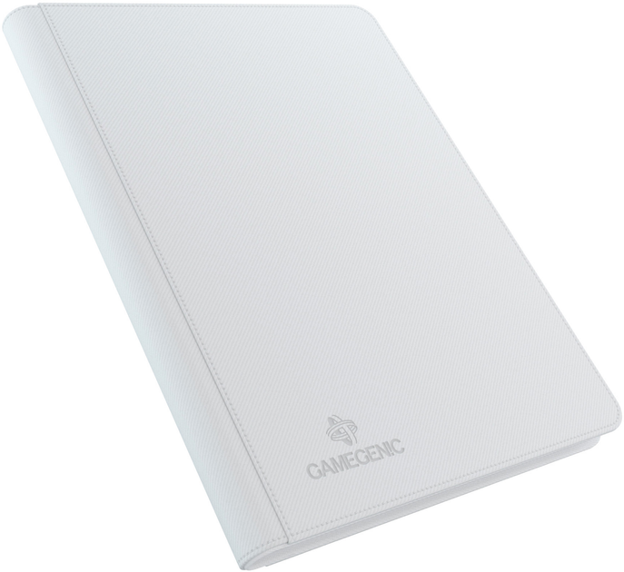 Альбом для карт Gamegenic Zip-Up Album 18-Pocket Білий (4251715403594) - зображення 4