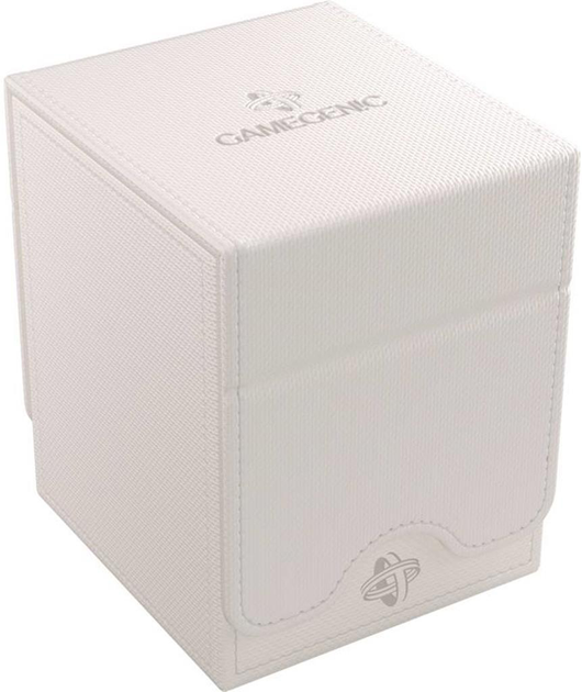 Коробка для карток Gamegenic TCG Deck Box Squire Plus XL на 100+ предметів Біла (4251715416594) - зображення 6
