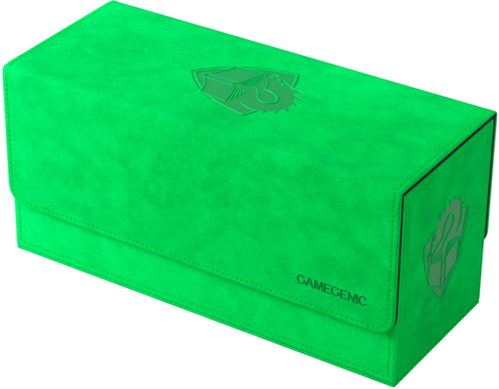 Pudełko na karty Gamegenic Premium TCG Deck Box The Academic XL Tolarian Edition Community Choice na 133+ przedmioty Zielono-czarne (4251715415283) - obraz 4
