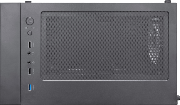 Корпус 1stPlayer B5-M-1F2(AP) Black без БП - зображення 7