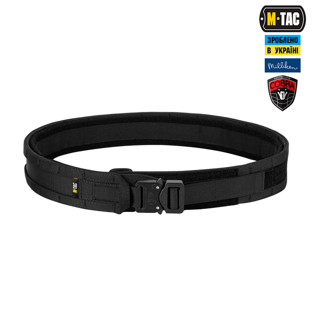 Ремінь M-Tac Range Belt Cobra Buckle Gen.III Black XS/S 12226002-XS/S - зображення 1