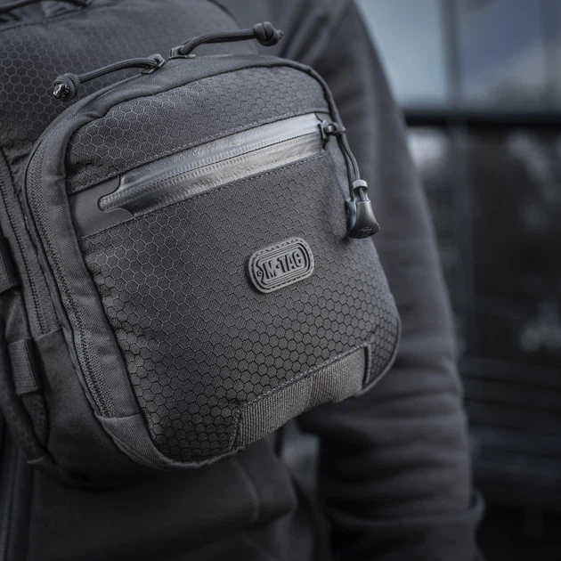 Сумка M-Tac Cross Bag Slim Elite Hex Black 10210002 - зображення 10