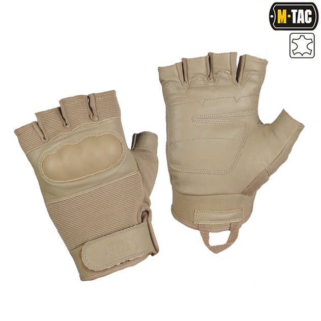 Рукавички безпалі M-Tac Assault Tactical Mk.4 Khaki XL 90214004-XL - изображение 1