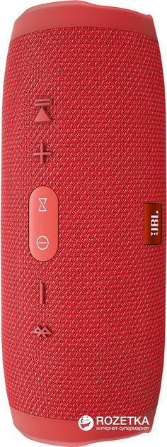 Акустическая система JBL Charge 3 Red (JBLCHARGE3REDEU