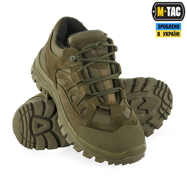 Кросівки тактичні M-Tac Leopard Winter Gen.II Ranger Green R 40 30210923-40 - изображение 1