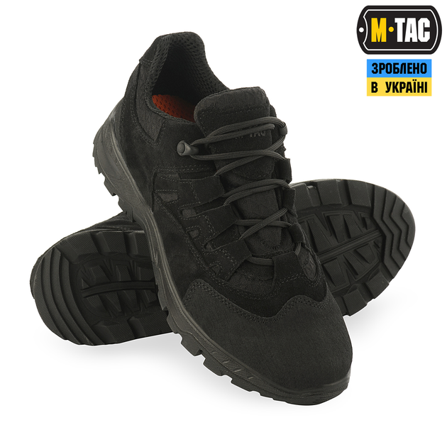 Кросівки тактичні M-Tac Leopard Vent Black II R 45 30207002-45 - изображение 1