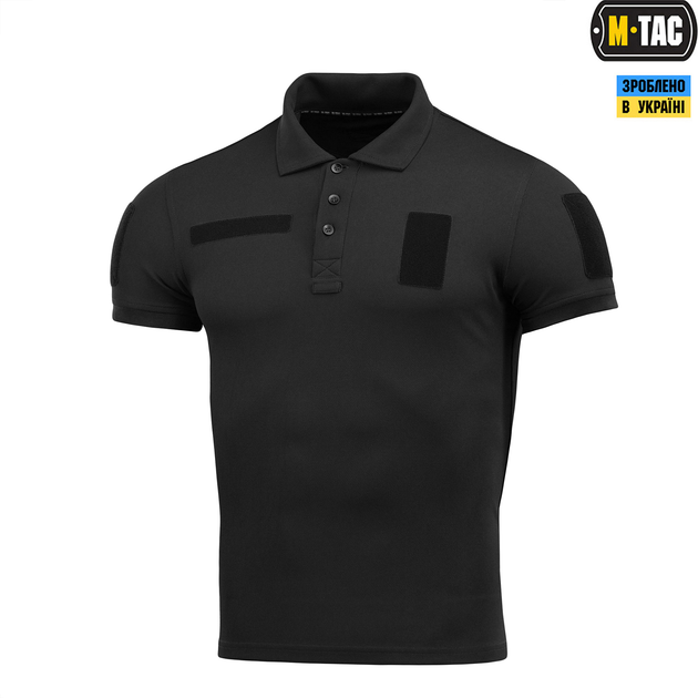 Поло тактичне M-Tac Polyester Black XL 80015002-XL - изображение 1