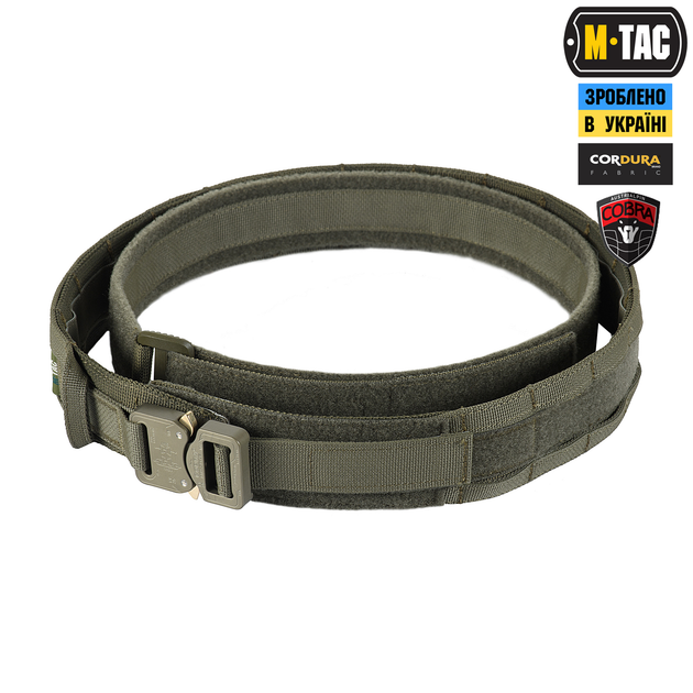 Ремінь M-Tac Range Belt Cobra Buckle Ranger Green XS/S 10164023-XS/S - зображення 2