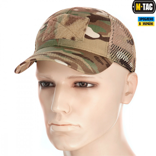 Бейсболка тактична зі сіткою M-Tac (S/M) MC 40525008-58 - зображення 1