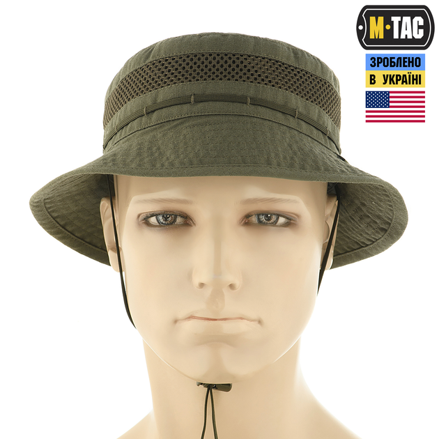 Панама з сіткою M-Tac Extreme Ranger Green NYCO 53 40582023-53 - изображение 2