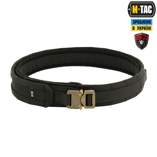 Ремінь M-Tac Range Belt Cobra Buckle Black M/L 10164002-M/L - зображення 1