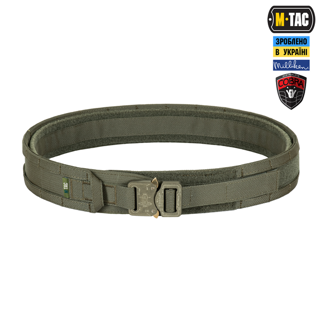 Ремінь M-Tac Range Belt Cobra Buckle Gen.IV Ranger Green XL/2XL 12226023-XL/2XL - зображення 1