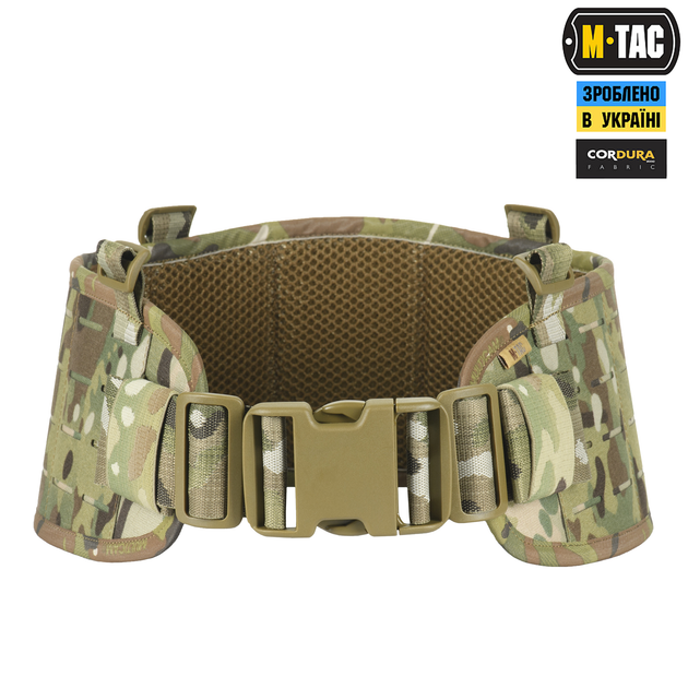 Пояс тактичний M-Tac War Belt Laser cut Multicam XL/2XL 10037908-XL/2XL - зображення 1